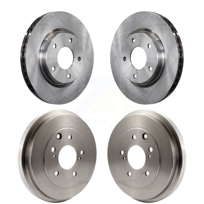 Kit de tambours de rotors de frein à disque avant et arrière pour Nissan Sentra K8-102158
