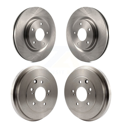Kit de tambours de rotors de frein à disque avant et arrière pour Nissan Sentra turbocompressé 2017 – 2019