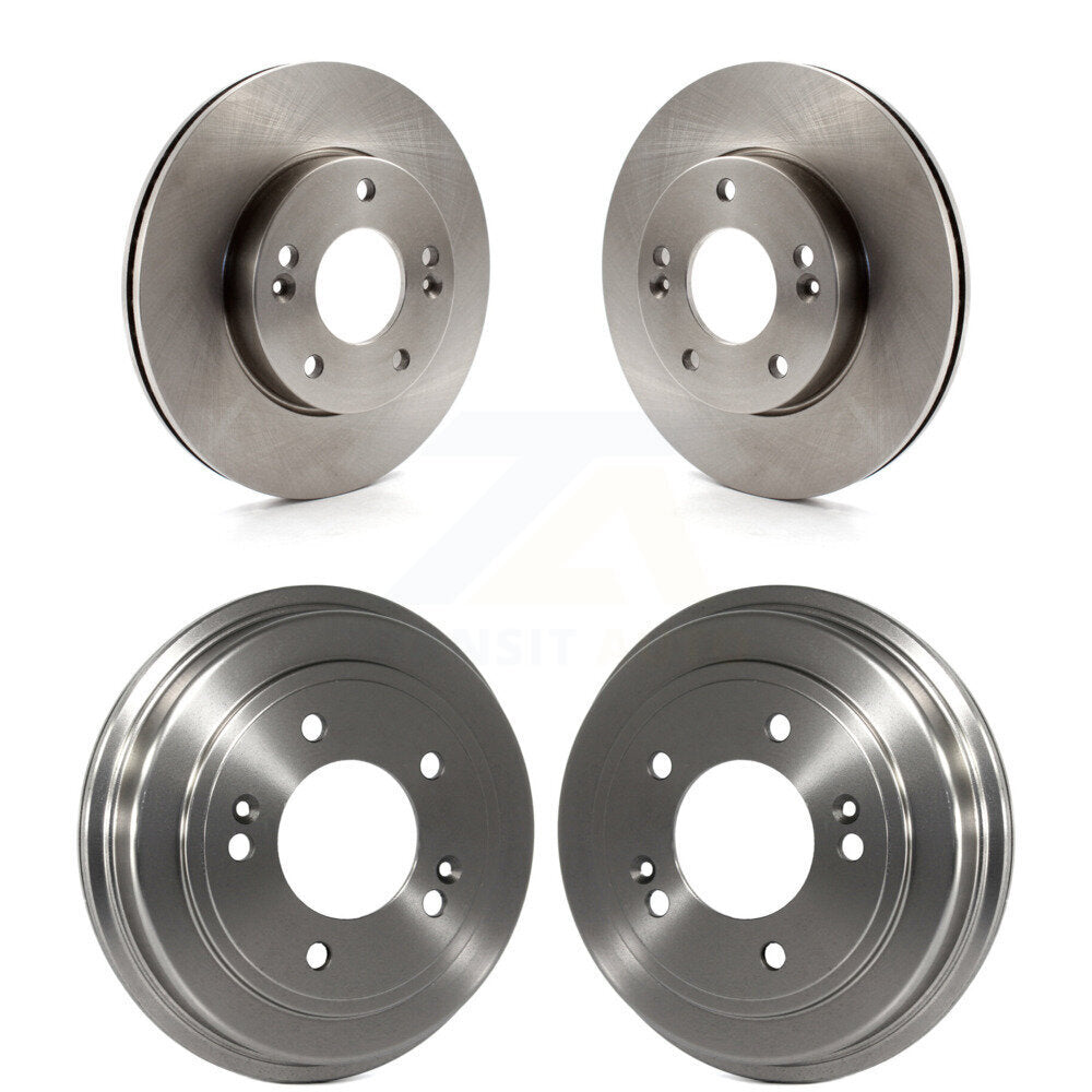 Kit de tambours de rotors de frein à disque avant et arrière pour Kia Soul 2010 – 2011, 1,6 l K8-102164