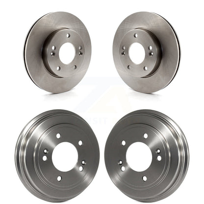 Kit de tambours de rotors de frein à disque avant et arrière pour Kia Soul 2010 – 2011, 1,6 l K8-102164