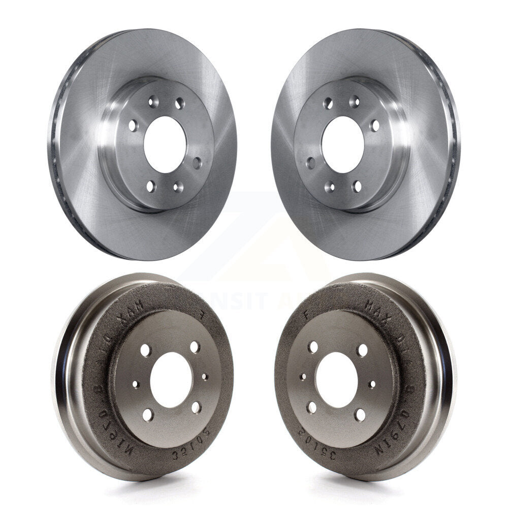 Kit de rotors de frein à disque avant et arrière, pour berline Hyundai Accent 2006 jusqu'à 09 30 0