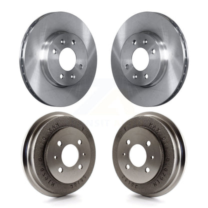 Kit de rotors de frein à disque avant et arrière, pour berline Hyundai Accent 2006 jusqu'à 09 30 0