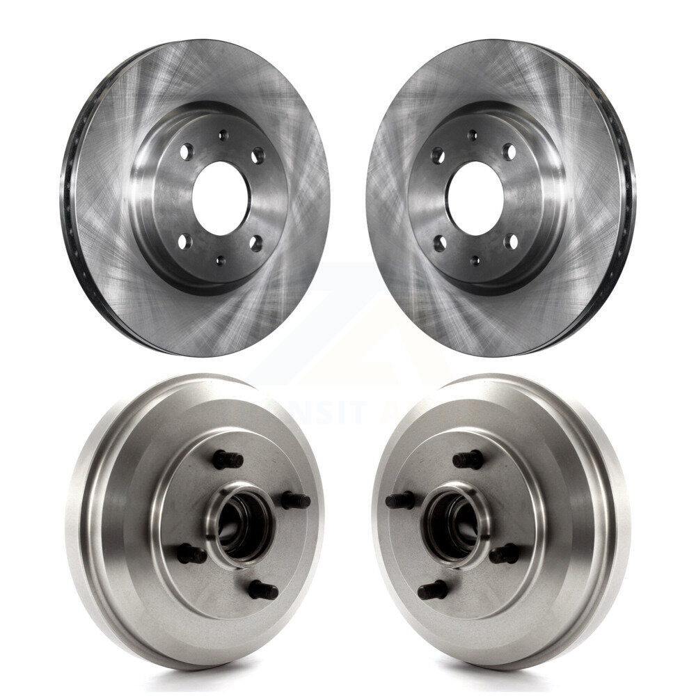 Kit de tambours de rotors de frein à disque avant et arrière pour Ford Focus 2009-2011 K8-102171