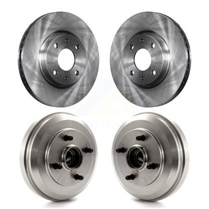 Kit de tambours de rotors de frein à disque avant et arrière pour Ford Focus 2009-2011 K8-102171