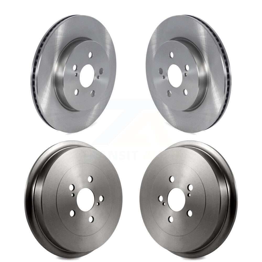 Kit de tambours de rotors de frein à disque avant et arrière pour Toyota Corolla 2.0L 2019 K8-102174