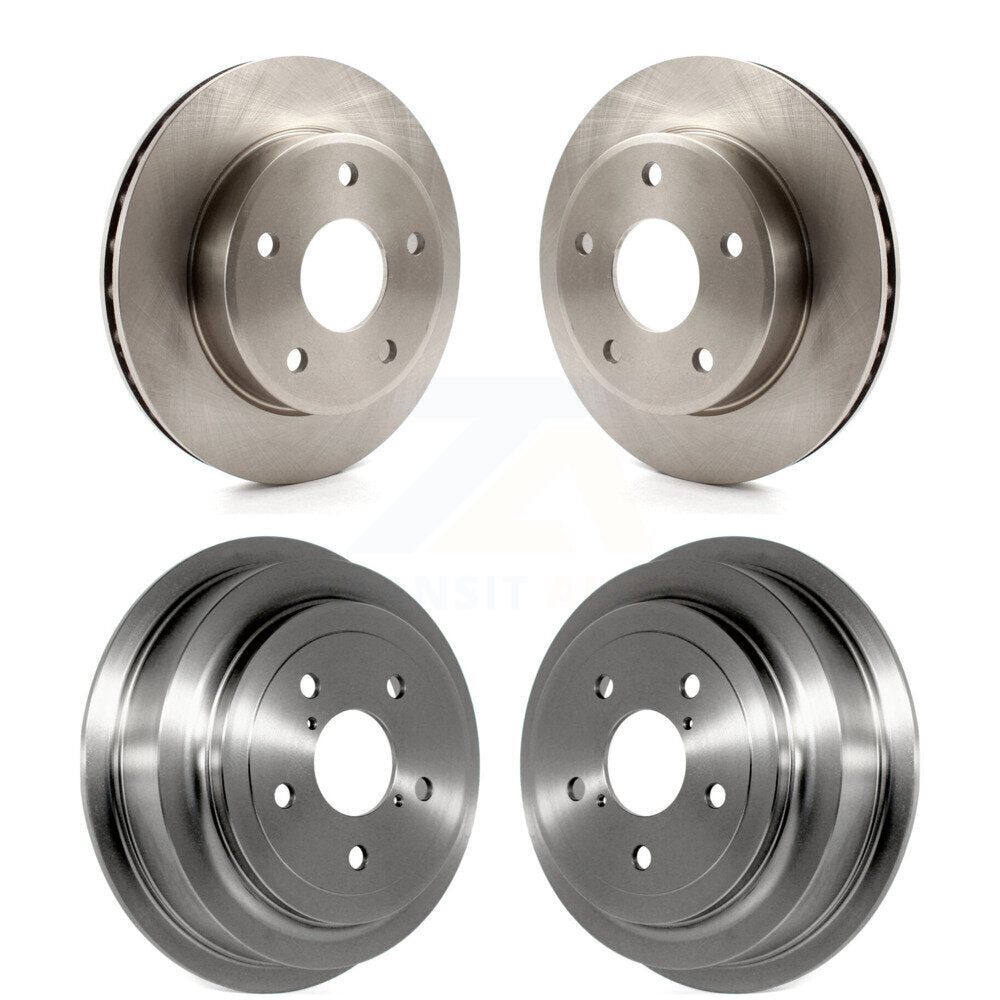 Kit de tambour de Rotors de frein à disque avant et arrière, pour Dakota Dodge Ram Mitsubishi Raider