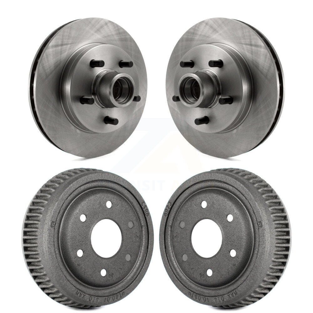 Kit de tambours de rotors de frein à disque avant et arrière pour GMC Yukon RWD K8-102186