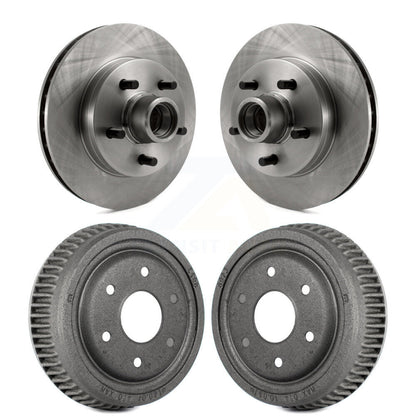 Kit de tambours de rotors de frein à disque avant et arrière pour GMC Yukon RWD K8-102186