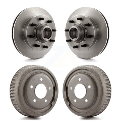 Kit de tambour de Rotor de frein avant et arrière, pour Chevrolet Tahoe GMC Yukon C1500 Suburban