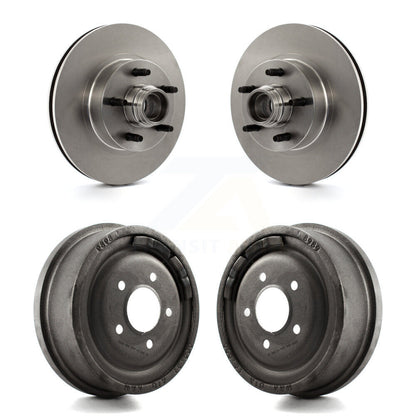 Kit de tambour de rotors de frein à disque avant et arrière pour Ford Ranger avec 10" de diamètre