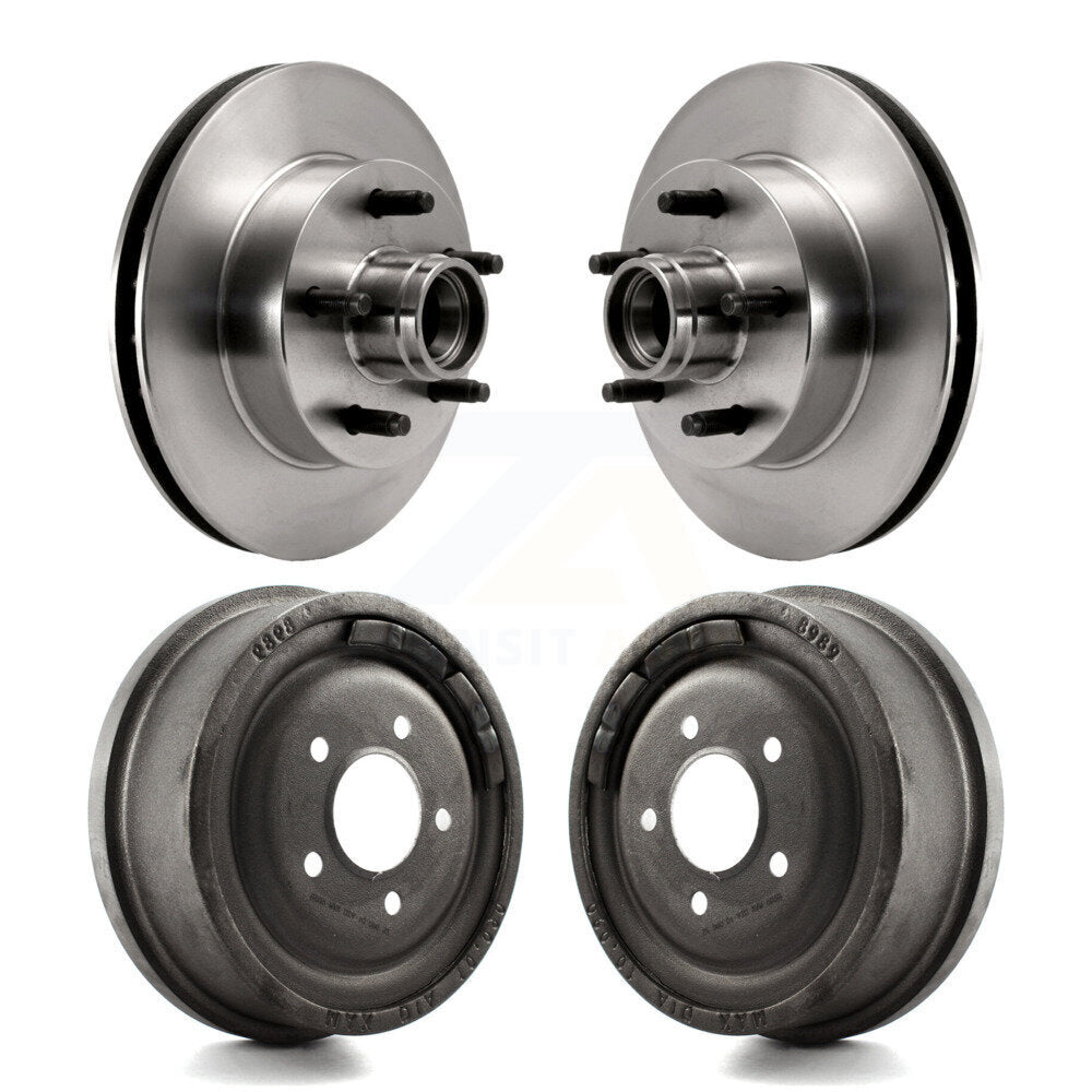 Kit de tambour de Rotor de frein à disque avant et arrière, pour Ford Ranger Mazda B4000 B3000 B2500