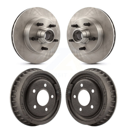 Kit de tambour de rotors de frein avant et arrière pour Mazda B4000 de 1998 à 1999 avec un diamètre de 9 pouces