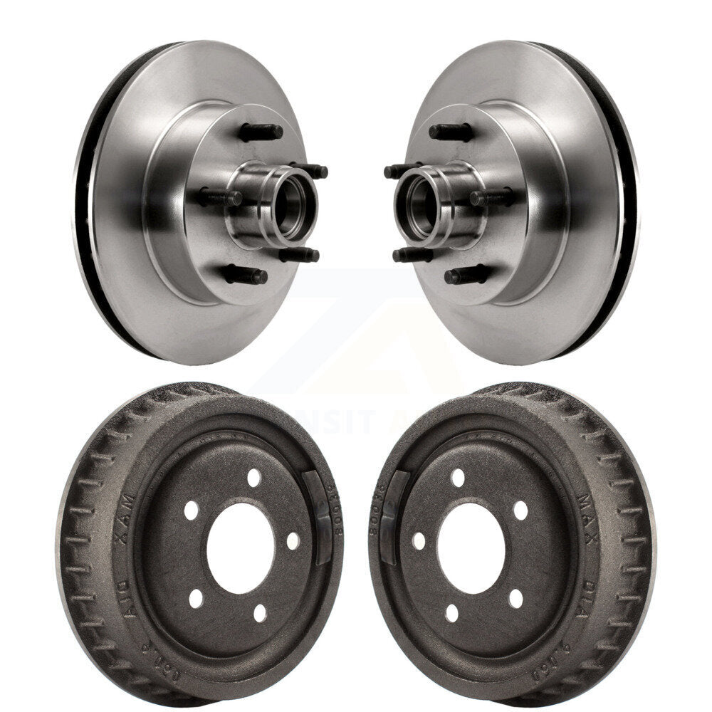Kit de tambour de Rotor de frein à disque avant et arrière, pour Ford Ranger Mazda B4000 B3000 B2500