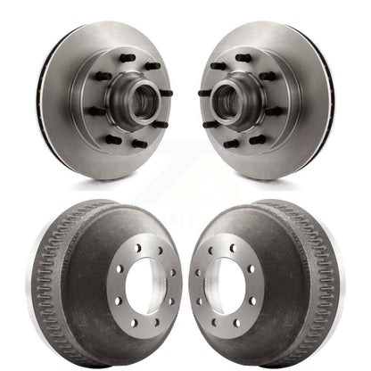 Kit de tambour de Rotor de frein avant et arrière, pour Chevrolet C2500 GMC Express 2500 C1500 G350