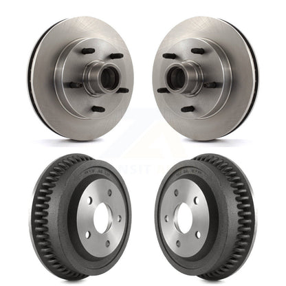 Kit de tambours de rotors de frein à disque avant et arrière pour Dodge Ram 1994 RWD 1500 – 1999