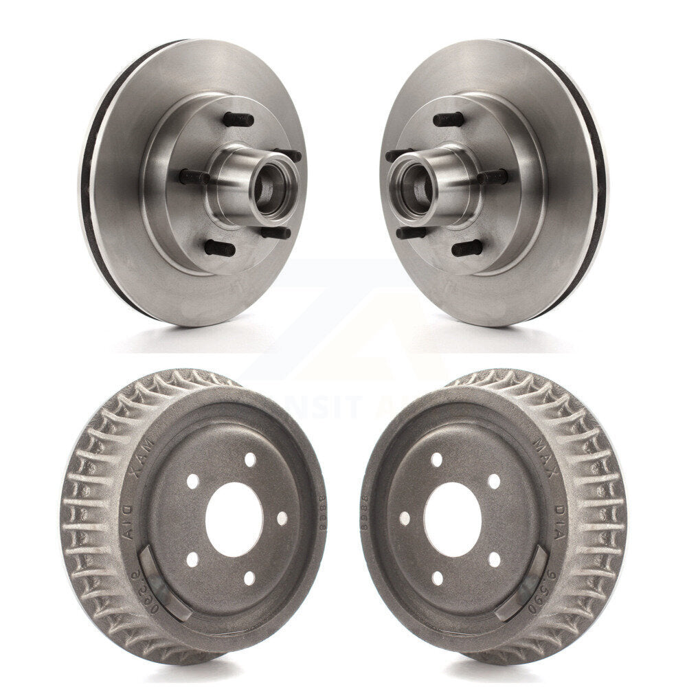 Kit de rotors de frein à disque avant et arrière, pour Chevrolet S10 GMC Sonoma Jimmy Blaze
