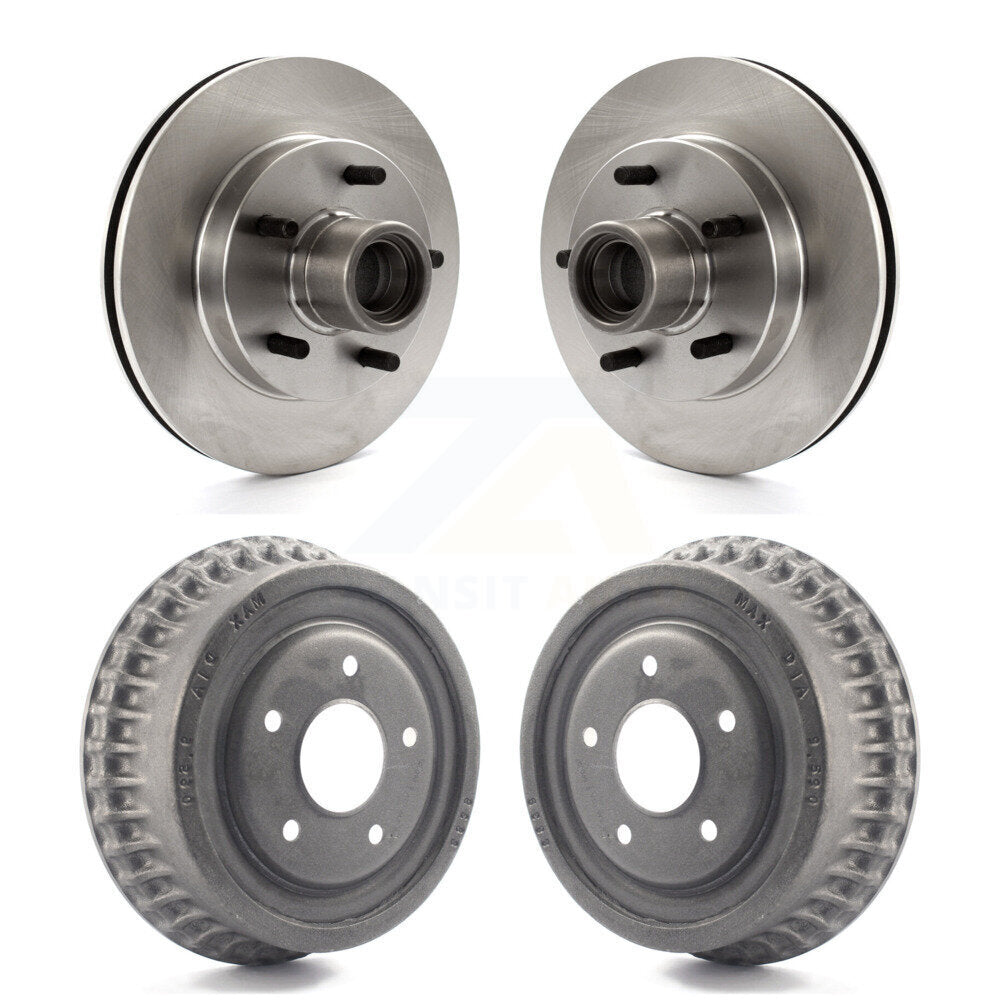 Kit de tambours de Rotors de frein avant et arrière, pour GMC Sonoma Chevrolet S10 Blazer S15 Jimmy
