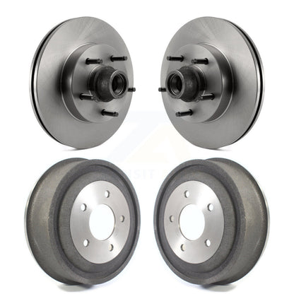 Kit de tambours de rotors de frein à disque avant et arrière, pour Ford E-150 Club Wagon K8-102210