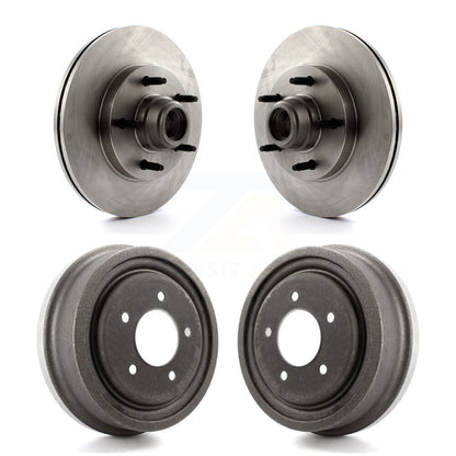 Kit de tambours de rotors de frein à disque avant et arrière pour Ford F-150 K8-102211