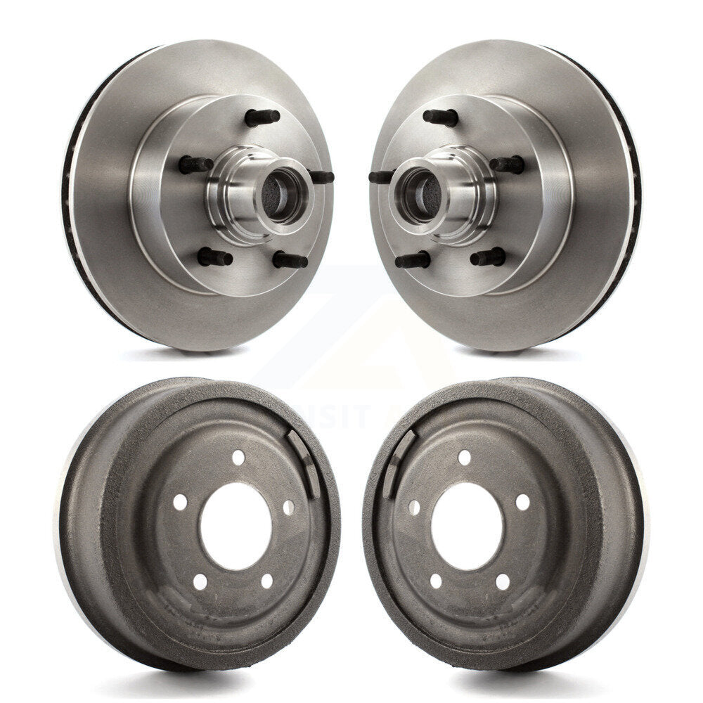 Kit de tambours de rotors de frein à disque avant et arrière, pour Ford F-150 E-150 Econoline Club Wago