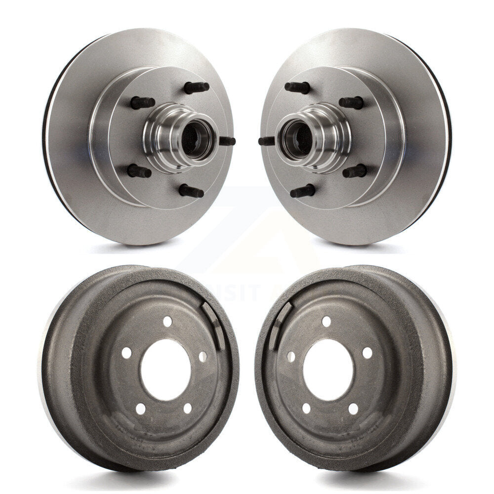 Kit de tambours de rotors de frein à disque avant et arrière, pour Ford F-150 E-150 Econoline K8-102217