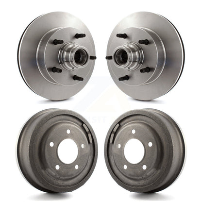 Kit de tambours de rotors de frein à disque avant et arrière, pour Ford F-150 E-150 Econoline K8-102217