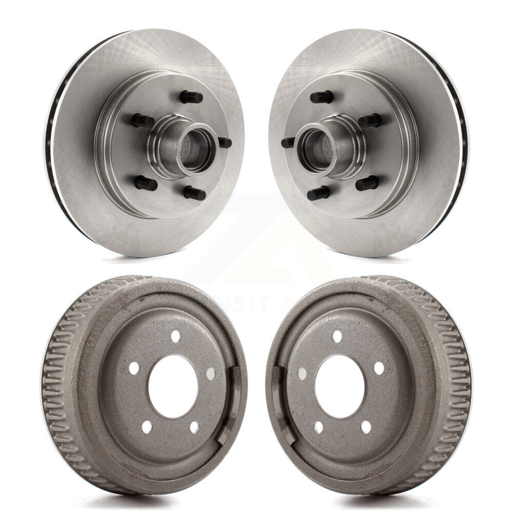 Kit de tambours de rotors de frein à disque avant et arrière pour C1500 Chevrolet GMC K8-102219