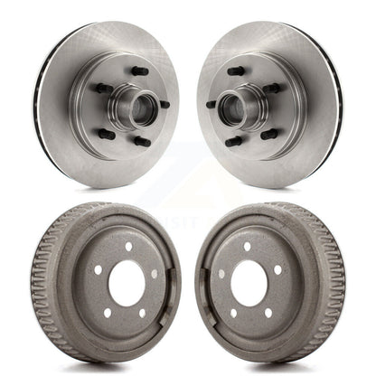 Kit de tambours de rotors de frein à disque avant et arrière pour C1500 Chevrolet GMC K8-102219