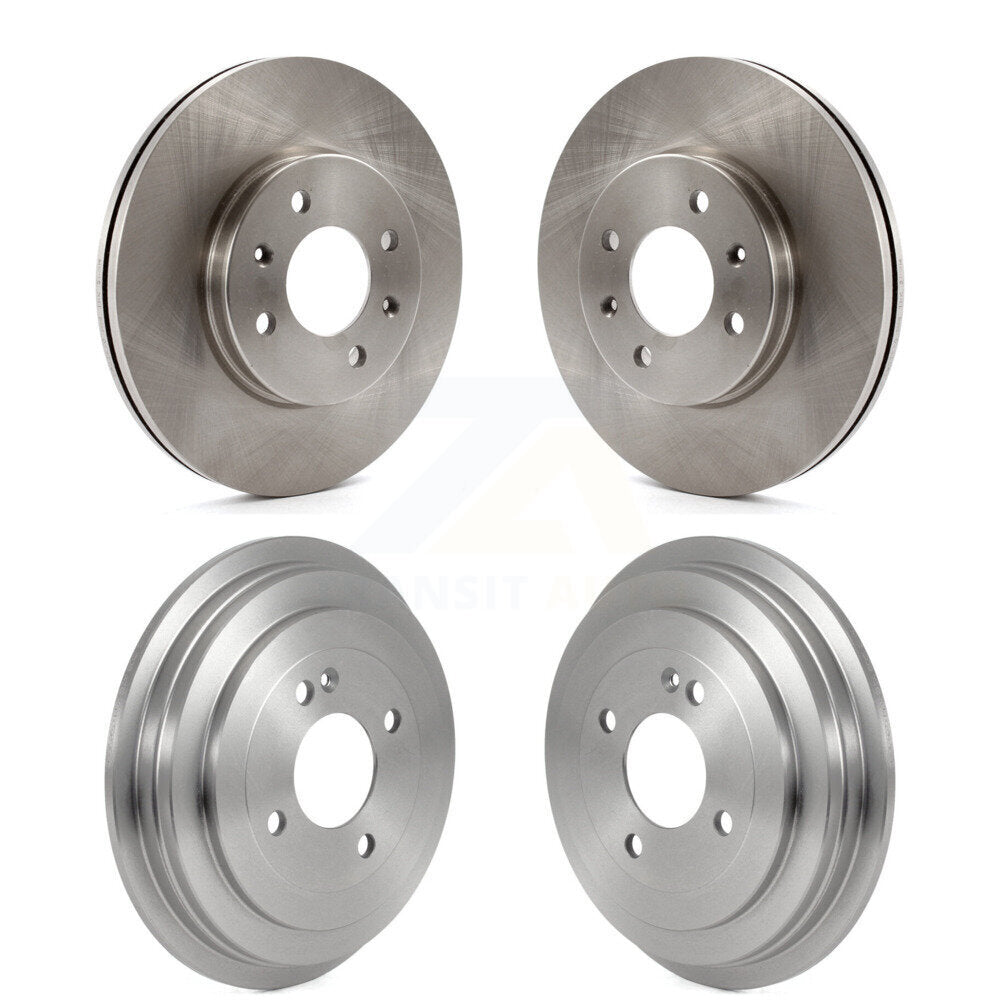 Kit de rotors de frein à disque avant et arrière, pour Hyundai Accent 2012 – 2017 K8-102222