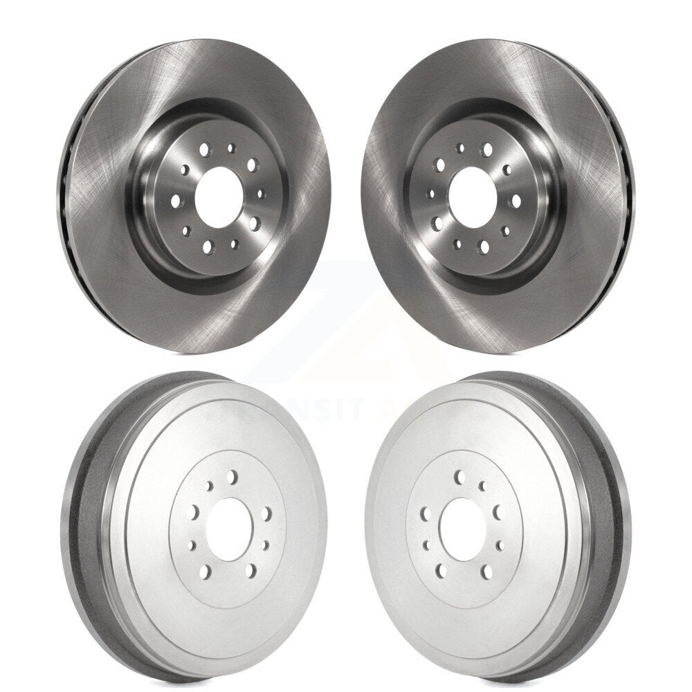 Kit de tambours de rotors de frein à disque avant et arrière pour Ram ProMaster City 2015 – 2022