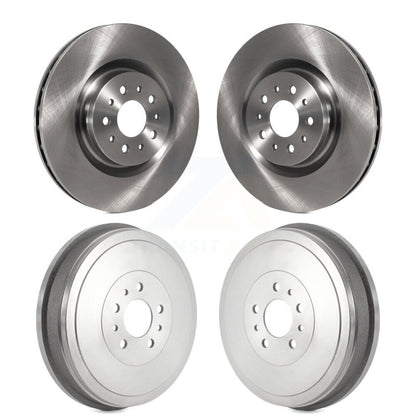 Kit de tambours de rotors de frein à disque avant et arrière pour Ram ProMaster City 2015 – 2022