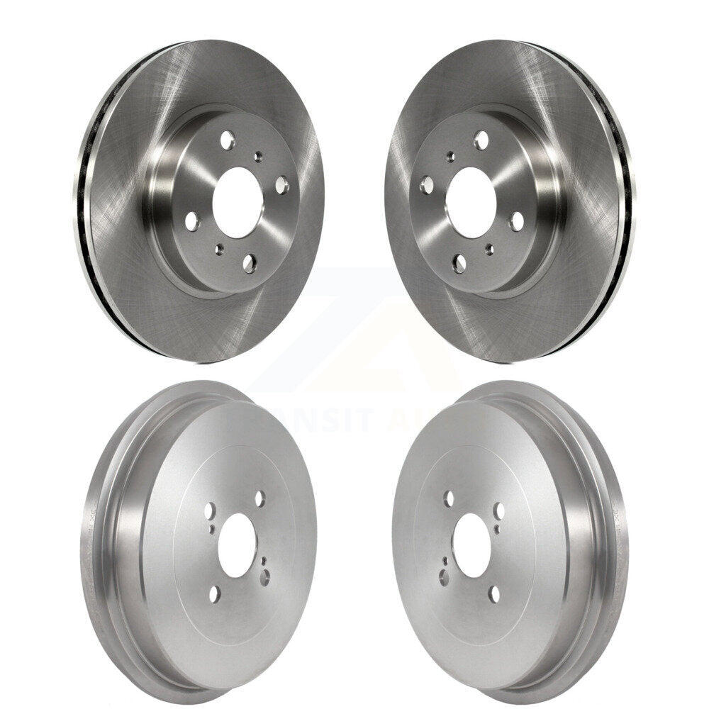 Kit de tambours de Rotors de frein à disque avant et arrière, pour Toyota Prius C Scion iQ K8-102229