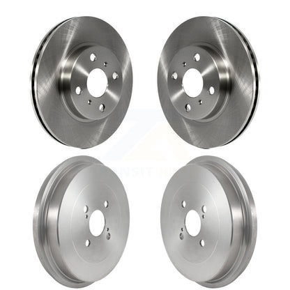 Kit de tambours de Rotors de frein à disque avant et arrière, pour Toyota Prius C Scion iQ K8-102229