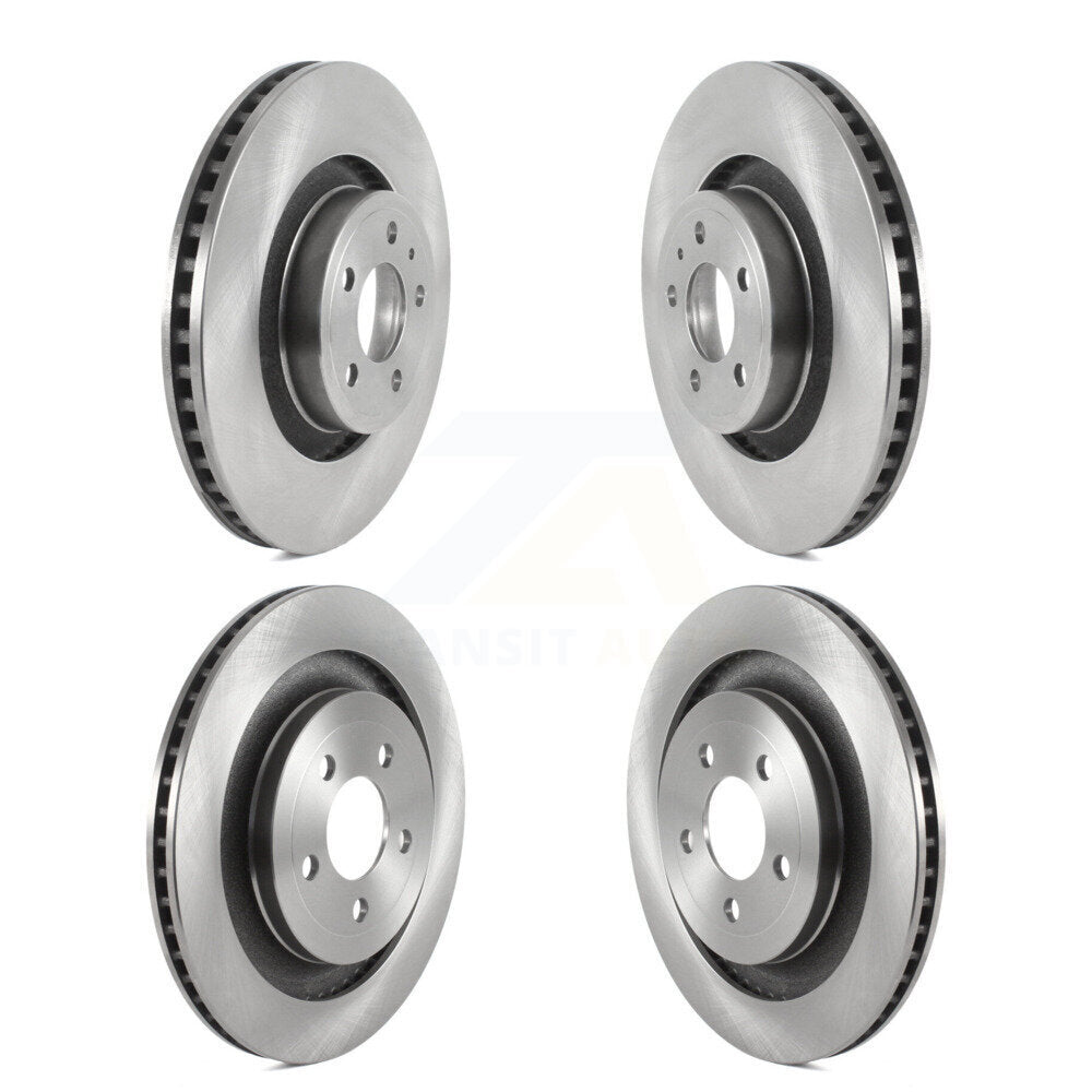 Kit de disques de frein à disque avant et arrière pour Ford Mustang K8-102255