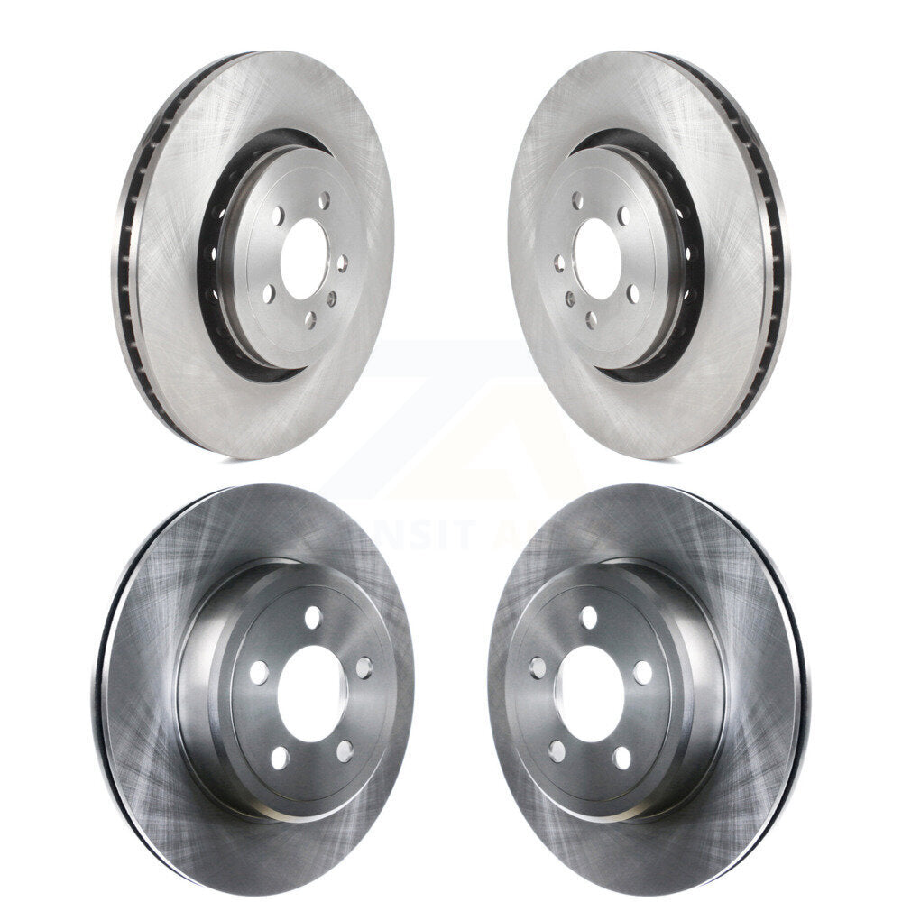 Kit de rotors de frein avant et arrière pour Dodge Charger avec rotor de 370 mm de diamètre