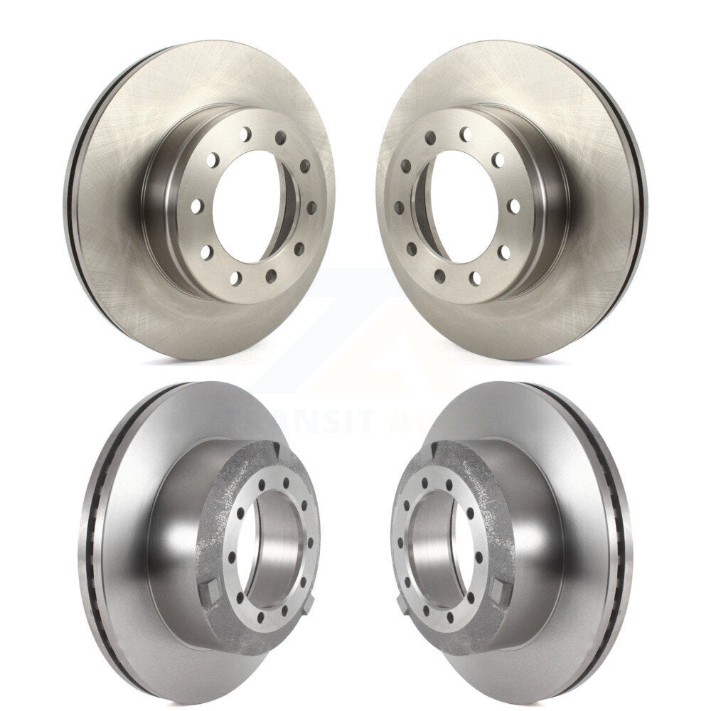 Kit de rotors de frein à disque avant et arrière, pour Ford F-450 Super Duty F-550 F-600 K8-10227