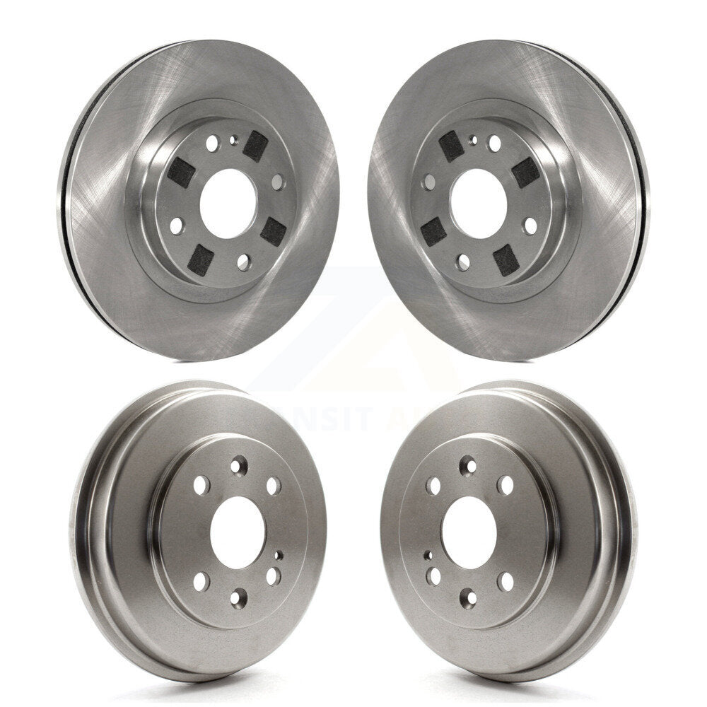 Kit de tambours de rotors de frein à disque avant et arrière pour Mazda Protege K8-102408