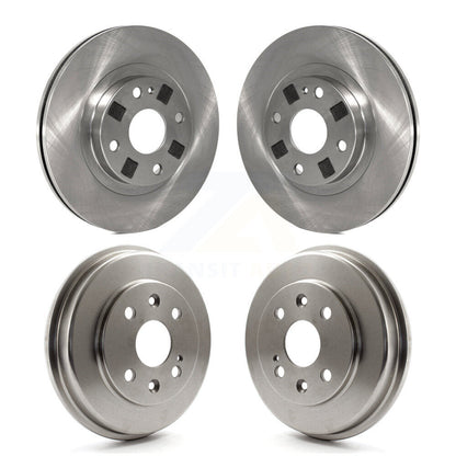 Kit de tambours de rotors de frein à disque avant et arrière pour Mazda Protege K8-102408
