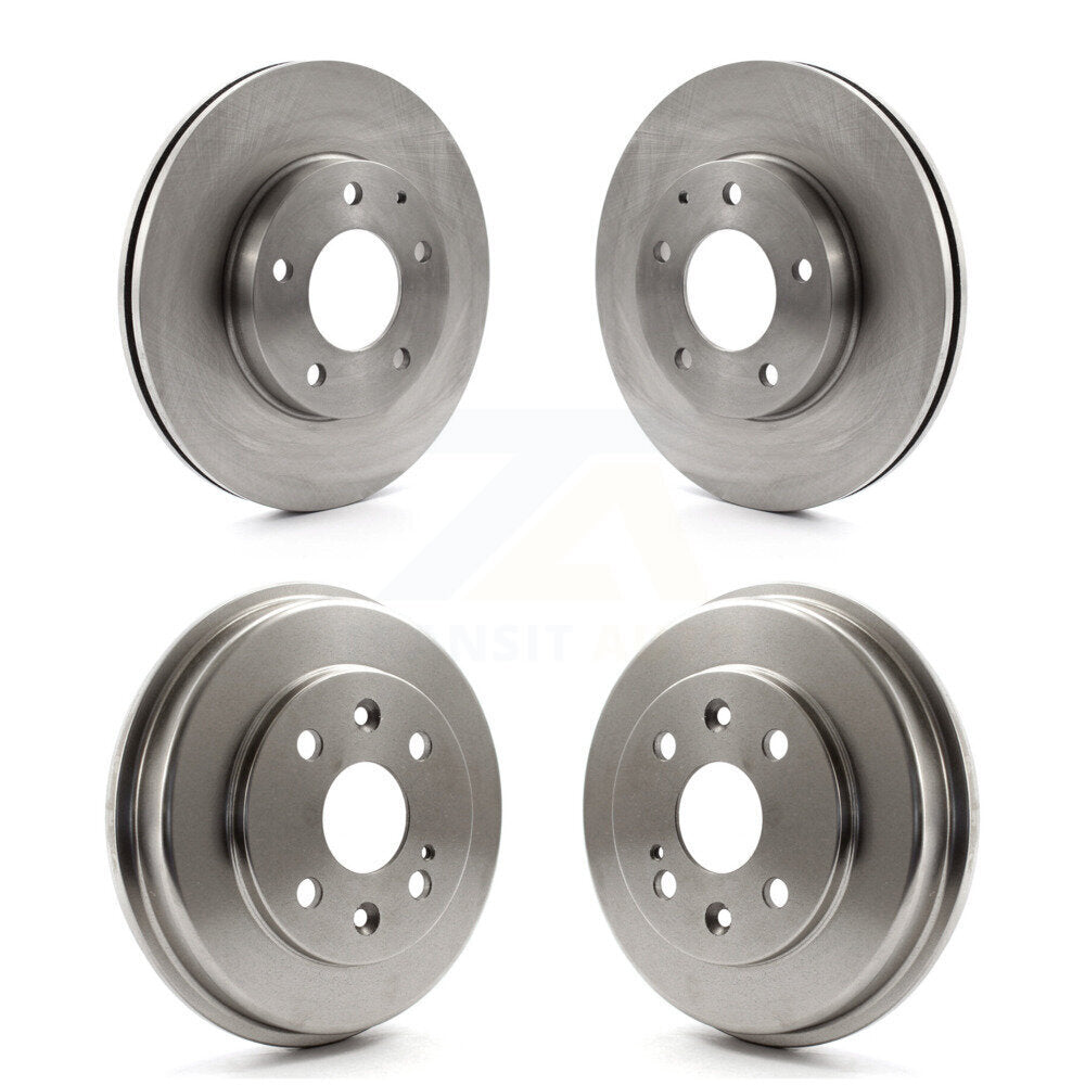 Kit de tambours de rotors de frein à disque avant et arrière pour Mazda Protege Mazdaspeed 2003