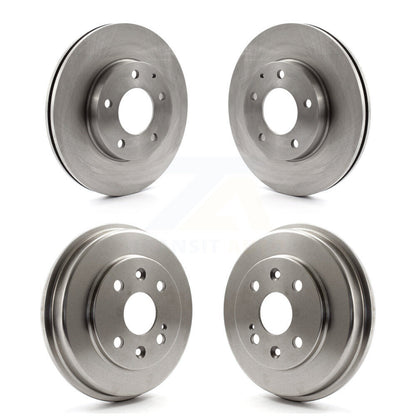 Kit de tambours de rotors de frein à disque avant et arrière pour Mazda Protege Mazdaspeed 2003