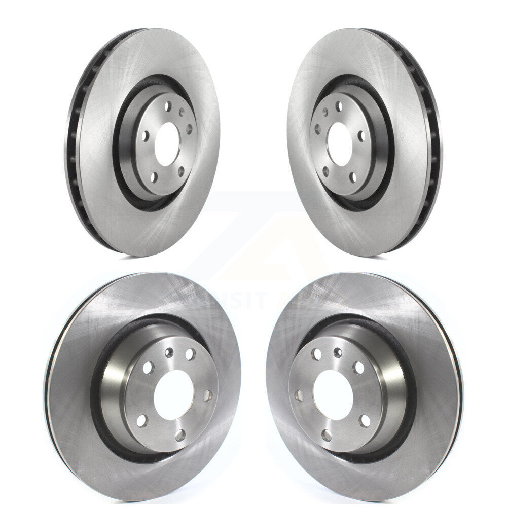 Kit de rotors de frein à disque avant et arrière pour Audi TTS Quattro 2009-2015 K8-102417