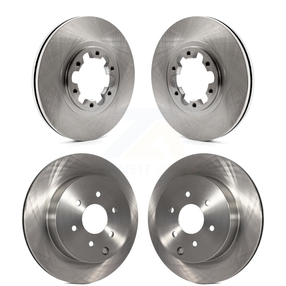 Kit de rotors de frein à disque avant et arrière pour Nissan Pathfinder 2004 à partir de 08 04 K8-10241
