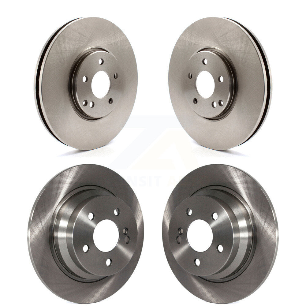 Kit de rotor de frein à disque avant et arrière pour Mercedes-Benz E500 AWD 2006 avec solide