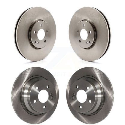 Kit de rotor de frein à disque avant et arrière pour Mercedes-Benz E500 AWD 2006 avec solide