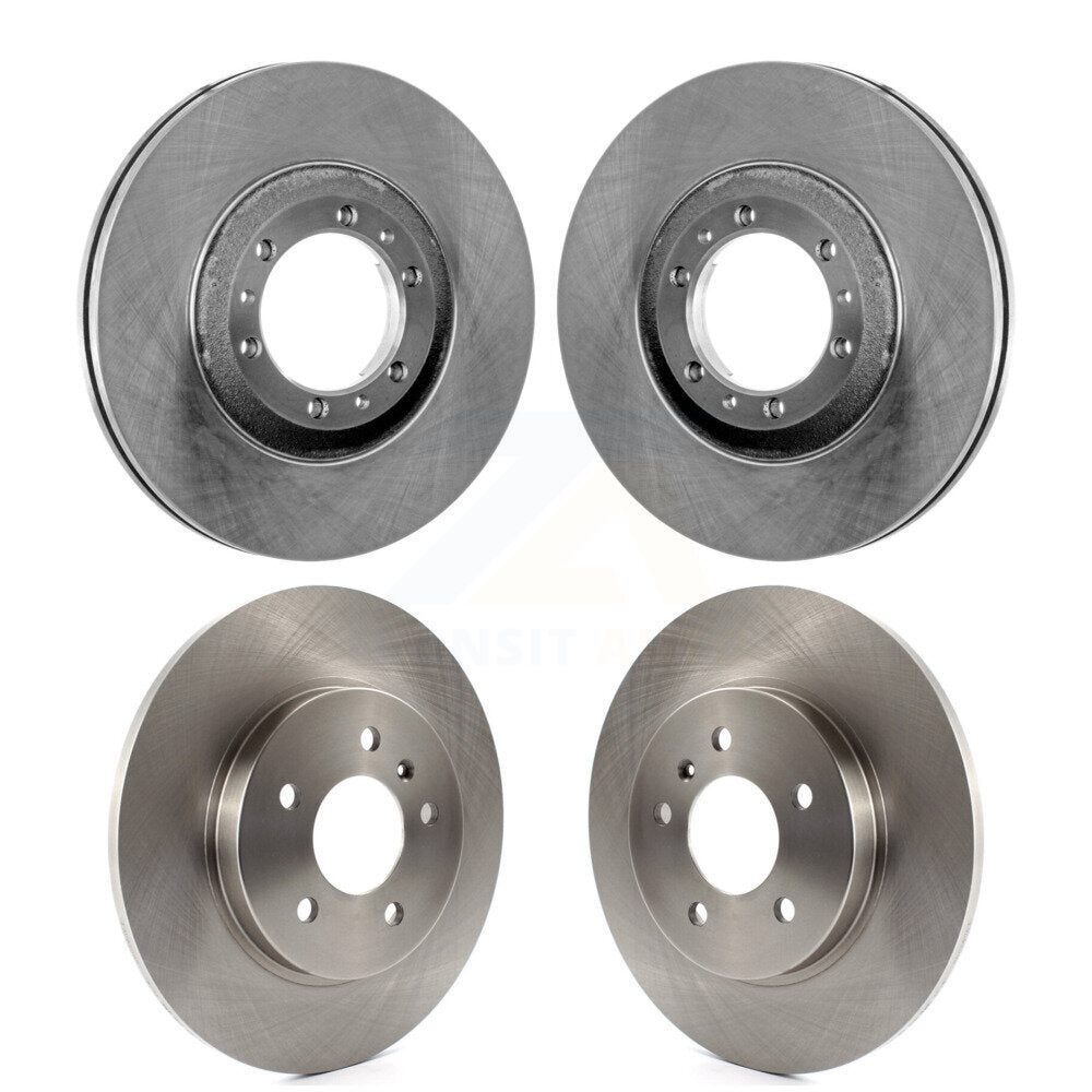 Kit de rotors de frein à disque avant et arrière pour Pontiac Montana SV6 2005 avec FWD K8-10245