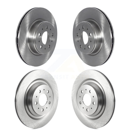 Kit de rotor de frein à disque avant et arrière pour Tesla 3 2017 – 2022 avec étrier peint en gris