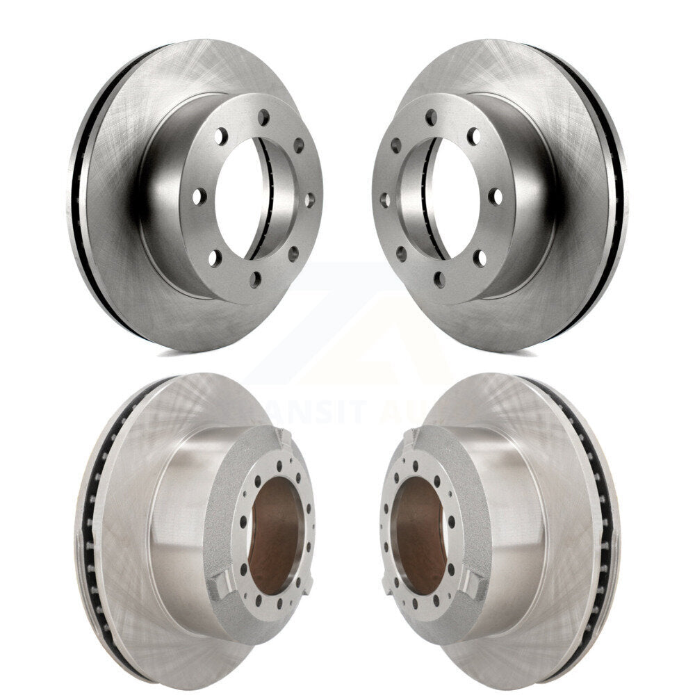 Kit de rotor de frein avant et arrière pour Ford F-450 Super Duty 2005-2009 avec roue à 8 écrous