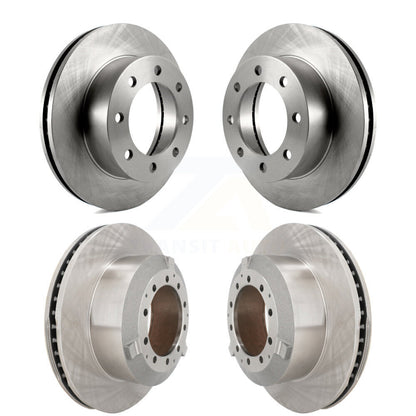 Kit de rotor de frein avant et arrière pour Ford F-450 Super Duty 2005-2009 avec roue à 8 écrous