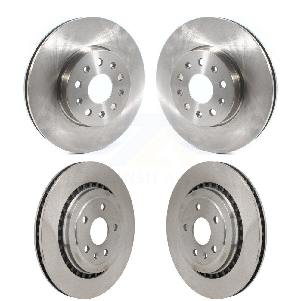 Kit de rotors de frein à disque avant et arrière pour Chevrolet Camaro SS 2016 avec 3,6 L