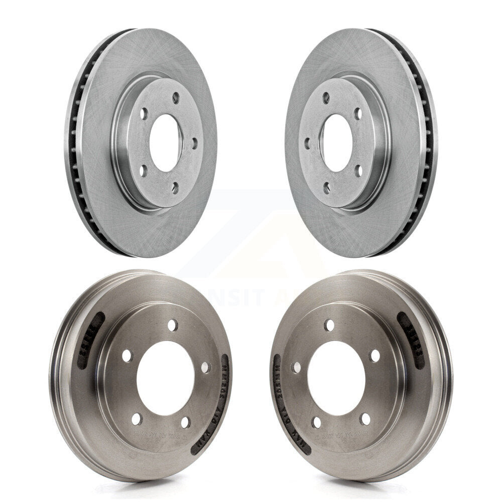 Kit de tambours de rotors de frein à disque avant et arrière pour Mitsubishi Lancer K8-102512